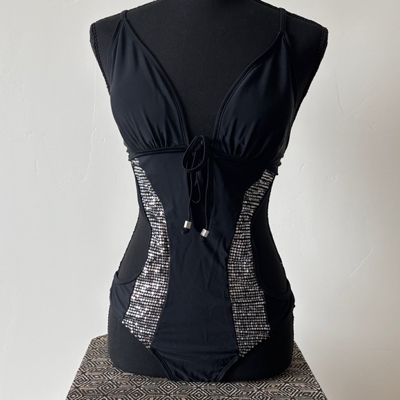 Adore Me Classic Black Swimwear - Picture 1 of 6